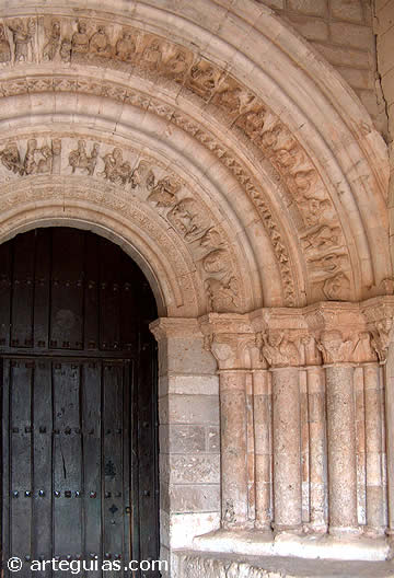 Puerta de la iglesia de Hormaza, Burgos