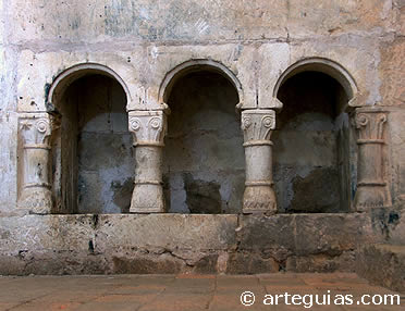 Arcosolio. San Bartolom&eacute; de Ucero