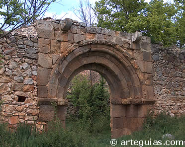 Calata&ntilde;azor. Ruinas de San Juan Bautista
