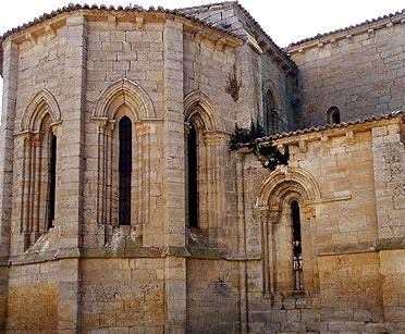 Cabecera de la iglesia del Monasterio de Ribas