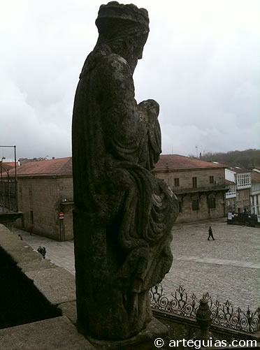 Santiago de Composteal. Plaza del Obradoiro