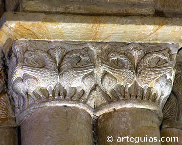 Capiteles de la iglesia de Santo Domingo