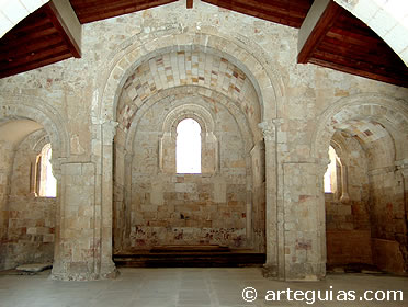 Interior de la iglesia de Santo Tom&eacute;, Zamora