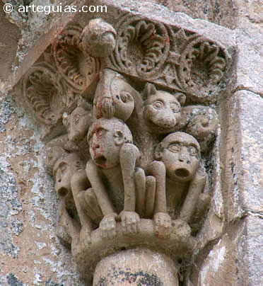 Capitel de monos