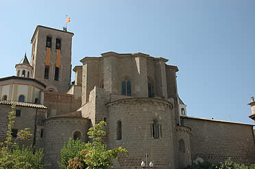 La Catedral de Solsona desde la cabecera