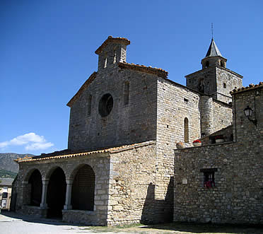 Santa Mar&iacute;a de Tall&oacute;, conocida como "la Catedral de La Cerdanya"