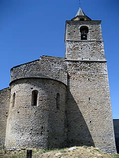Santa Mar&iacute;a de Tall&oacute; desde la cabecera