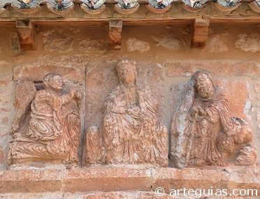 Escena de la Anunciaci&oacute;n