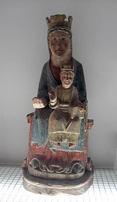 Mare de D&egrave;u de Baiasca, actualmente en el Museo d'Urgell