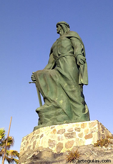 Abderram&aacute;n recal&oacute; en la costa de Almu&ntilde;&eacute;car, Granada