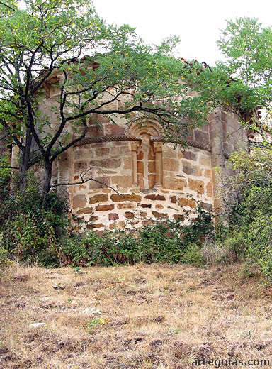 &Aacute;bside de la iglesia de Huidobro