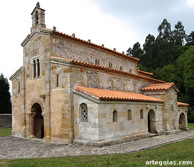 Una de las m&aacute;s sublimes obras del arte prerrom&aacute;nico asturiano: San Salvador de Valdedi&oacute;s
