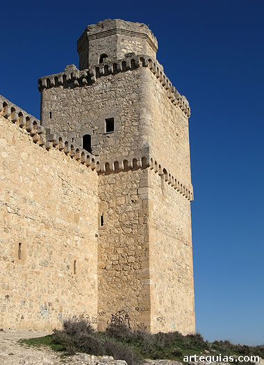 Castillo de Barcience: torre del homenaje