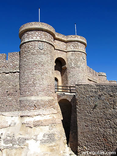 Torreones del castillo de Chinchilla, Albacete