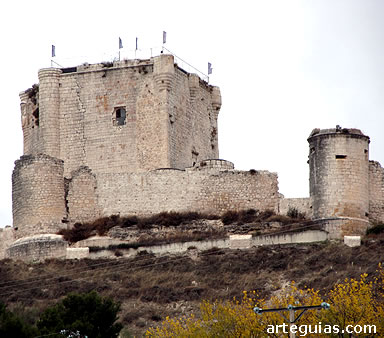 Castillo de &Iacute;scar, al sur de la provincia de Valladolid
