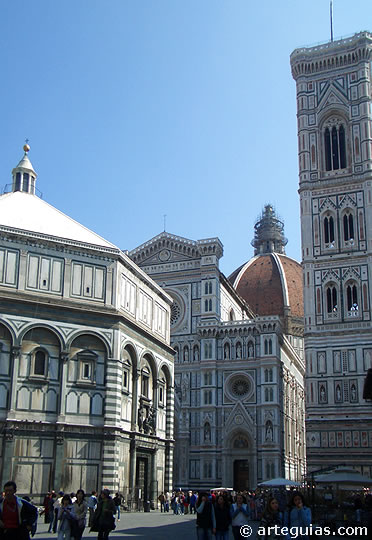 Un buen ejemplo de la arquitectura g&oacute;tica en Italia: la Catedral de Florencia