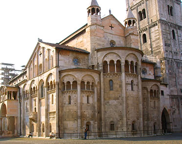 Catedral de M&oacute;dena: cabecera