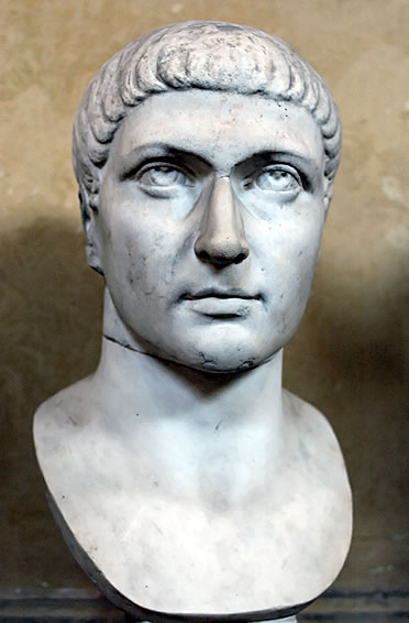 Busto del emperador Constantino el Grande
