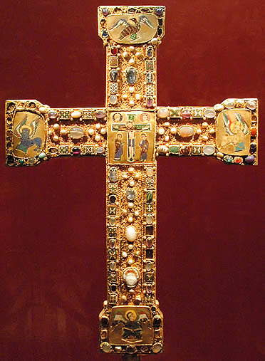 Cruz de altar otoniana del siglo X. Abad&iacute;a de Essen