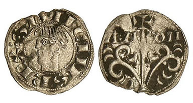 Dinero de Sancho Ram&iacute;rez de Arag&oacute;n