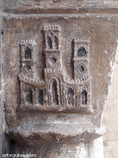 Escudo de Castilla en una iglesia Miranda de Ebro