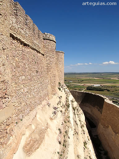 Foso del castillo de Chinchilla
