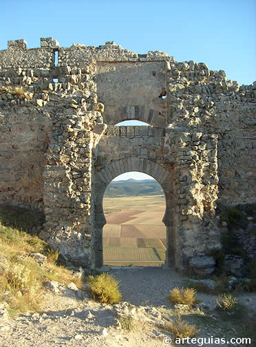 Puerta de la fortaleza musulmana de Gormaz, Soria
