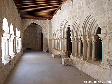 Tramo bien conservado del claustro