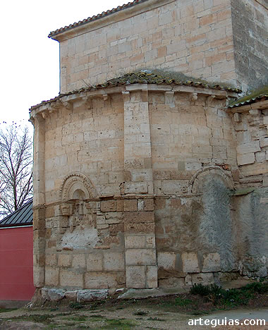 Pi&ntilde;a de Esgueva: &aacute;bside