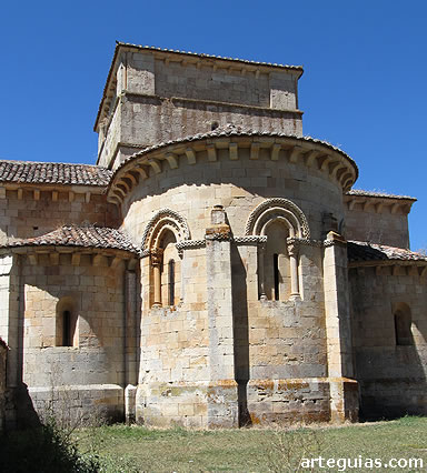 Una de las mejores iglesias del rom&aacute;nico del la comarca de La Ojeda: Santa Eufemia de Cozuelos