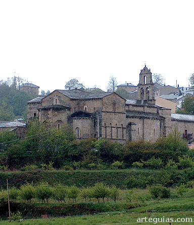 Iglesia del monasterio de San Mart&iacute;n de Casta&ntilde;eda