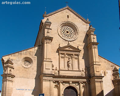 Fachada modificada de la iglesia de San Pedro de C&oacute;rdoba
