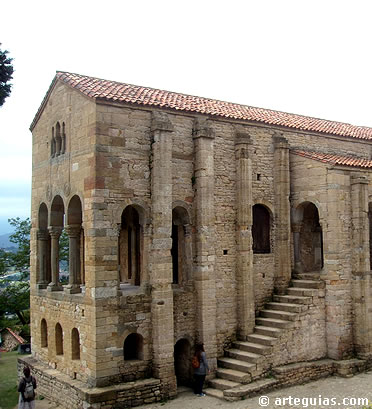 Costado norte del edificio