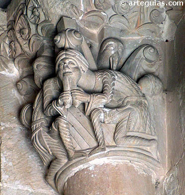 Capitel de la Puerta de las V&iacute;rgenes