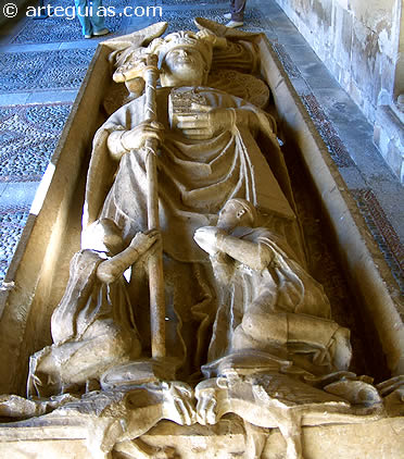 Lauda sepulcral de Santo Domingo