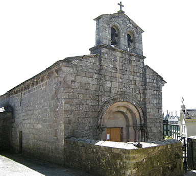 Fachada occidental de la iglesia de Santa Mar&iacute;a de Villaragunte