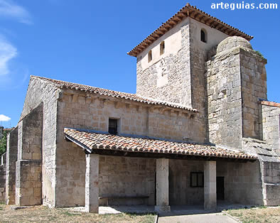 Aspecto actual del exterior de la iglesia de Villajimena