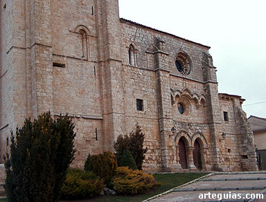 Fachada occidental. Villamuriel de Cerrato