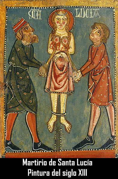 Mujer medieval: existen miles de santas representadas en la pintura y escultura de la Edad Media
