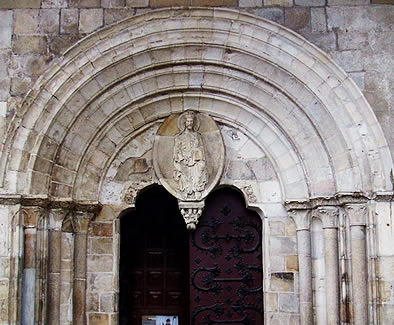 Porta norte de la catedral de Lugo