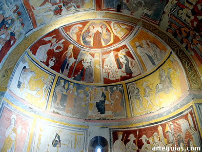 Pinturas de la iglesia de Valberzoso
