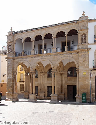 Las antiguas Casas Consistoriales de &Uacute;beda