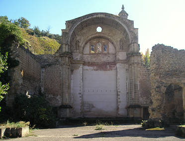 Ruinas de la iglesia de Santa Mar&iacute;a, Ja&eacute;n. Cazorla