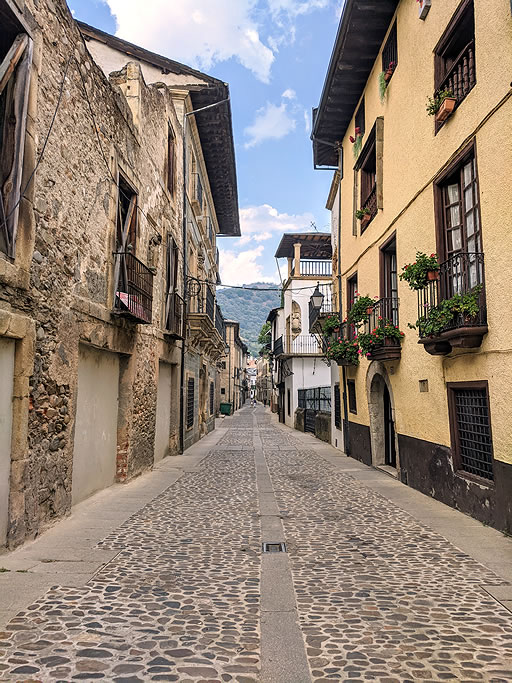 Calle del Agua en Villafranca del Bierzo, Le&oacute;n
