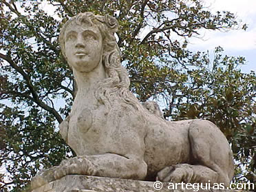 Estatua en los Jardines de Aranjuez