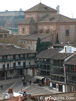 Plaza Mayor de Chinch&oacute;n, Madrid