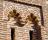 Detalle del alminar de la Mezquita de Cuatrovitas