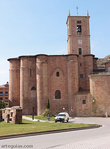 Exterior de la iglesia del monasterio