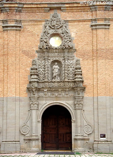 Fachada de la iglesia del Monasterio Nuevo