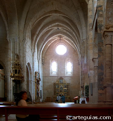 Transepto. Monasterio de Fitero. Navarra